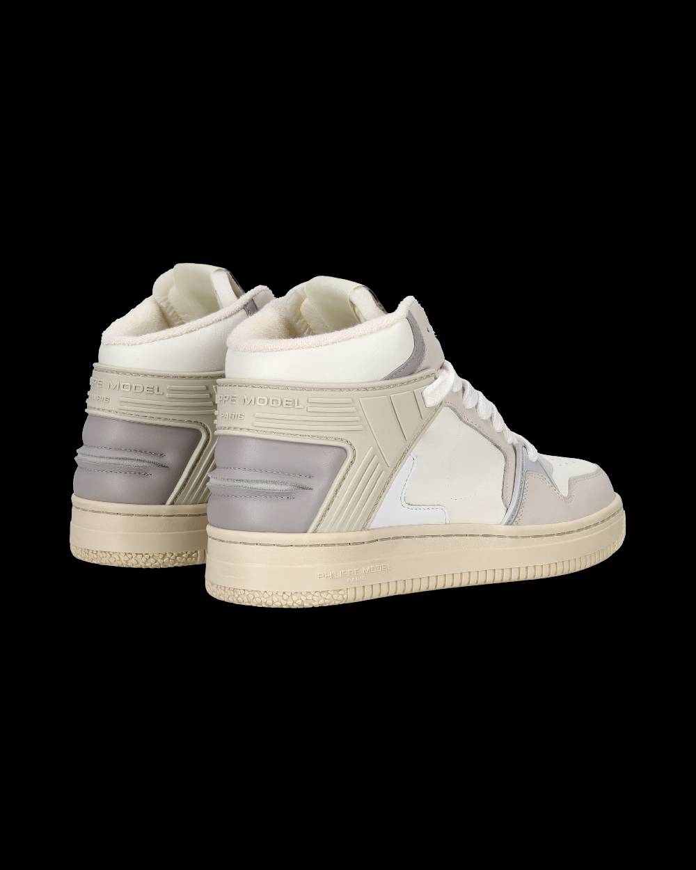 Philippe Model Sneaker Mid La Grande Donna - Burro E Grigio