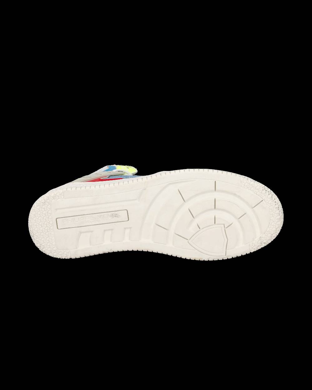 Philippe Model Sneaker Mid La Grande Uomo - Bianco E Azzurro