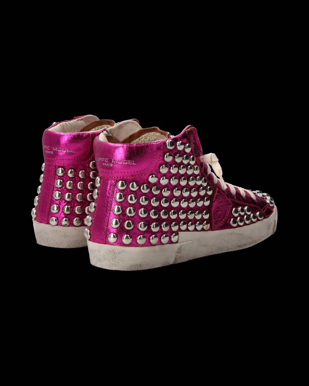 Philippe Model Sneaker Prsx Donna, Fucsia Metallizzato