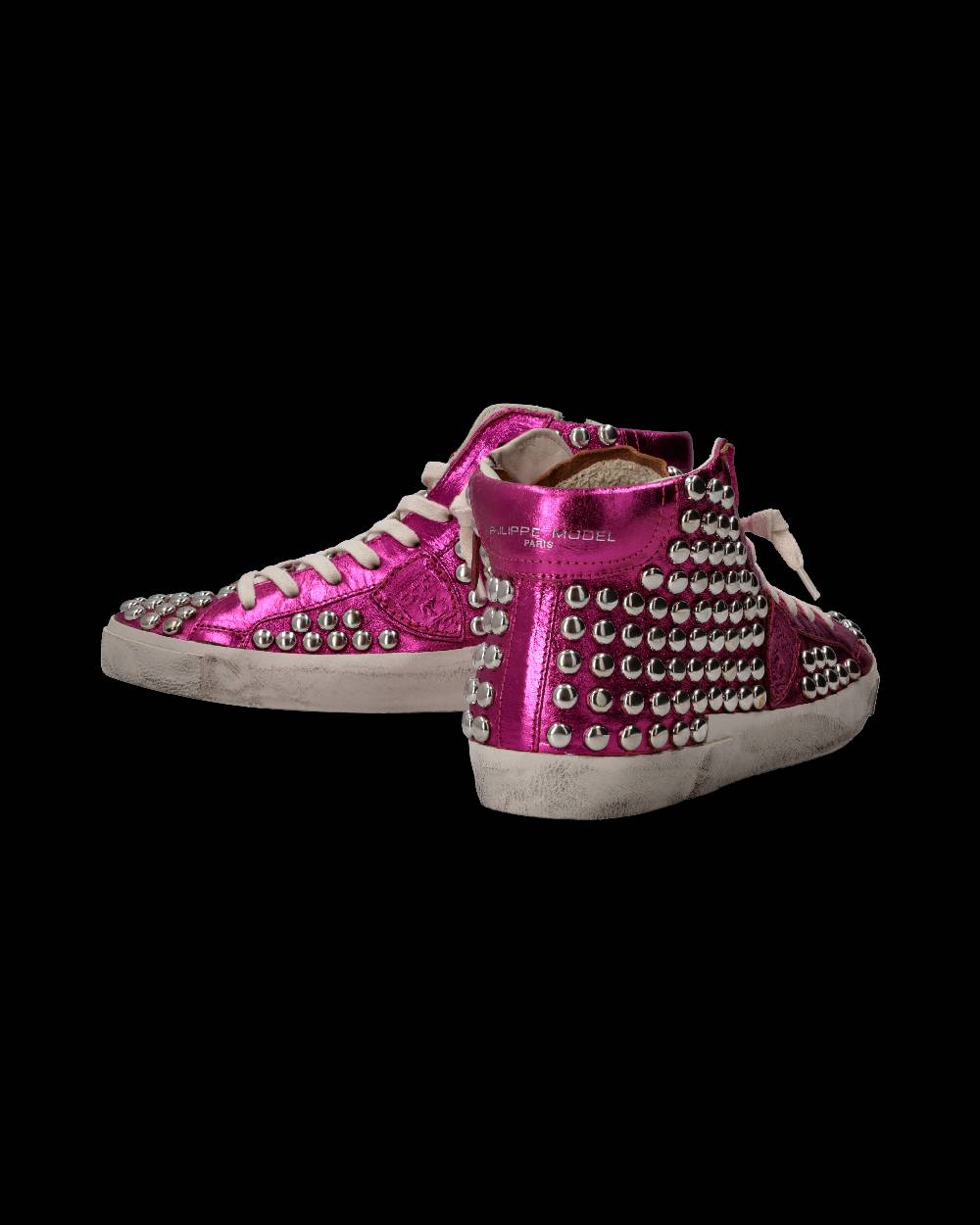Philippe Model Sneaker Prsx Donna, Fucsia Metallizzato