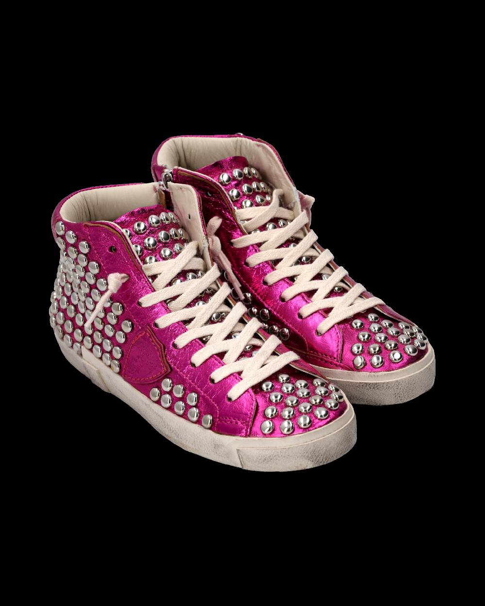 Philippe Model Sneaker Prsx Donna, Fucsia Metallizzato