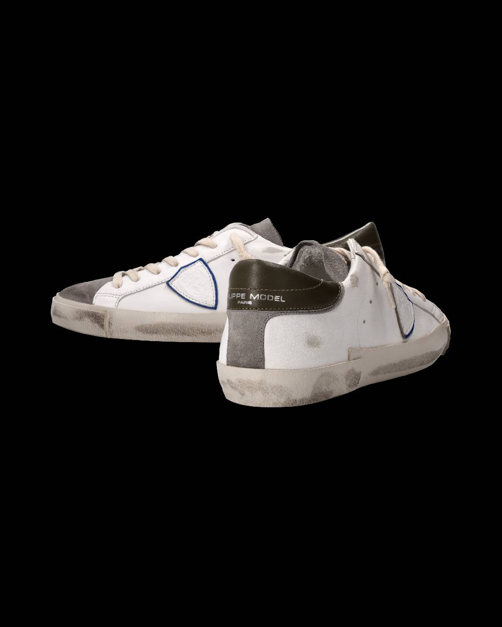 Philippe Model Sneaker Prsx Uomo, Bianco E Antracite