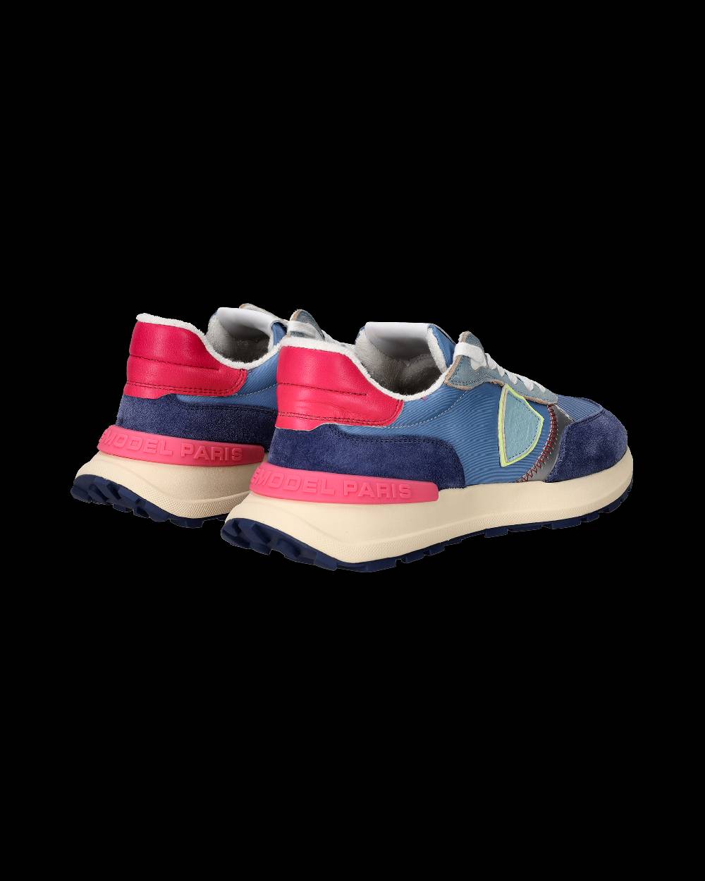 Philippe Model Sneaker Running Basse Antibes Donna - Blu Denim