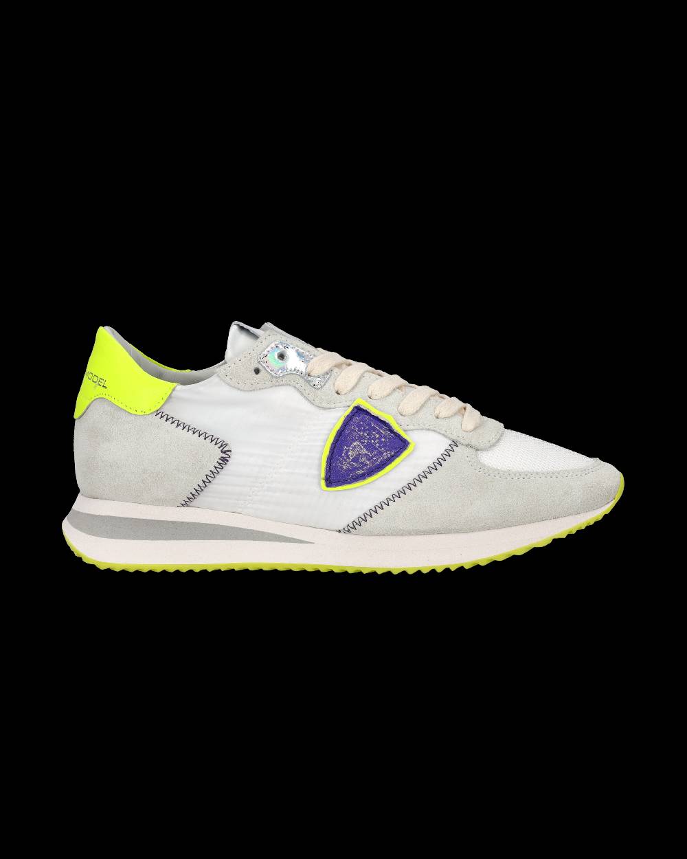 Philippe Model Sneaker Running Trpx Da Donna - Bianco E Giallo