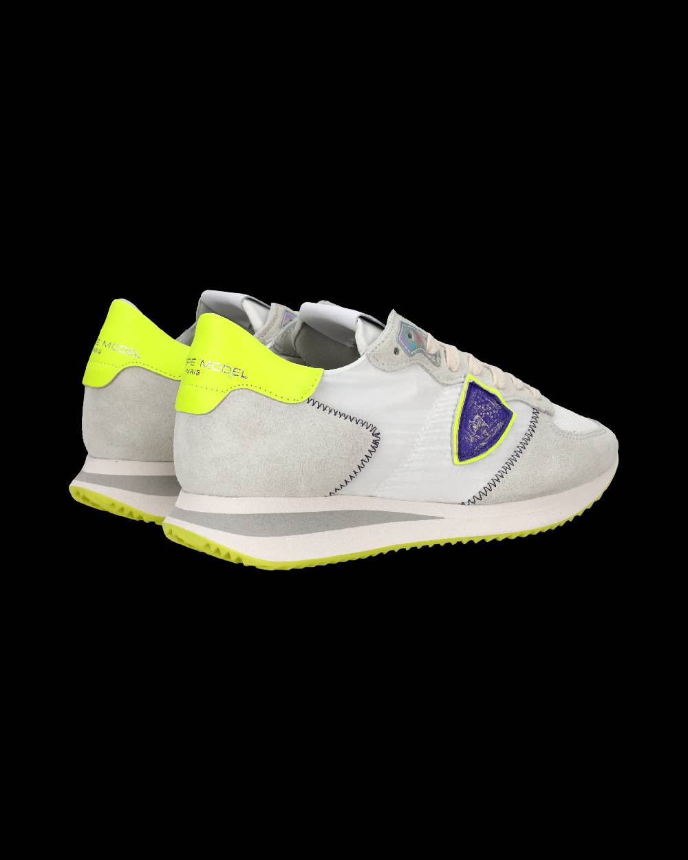 Philippe Model Sneaker Running Trpx Da Donna - Bianco E Giallo