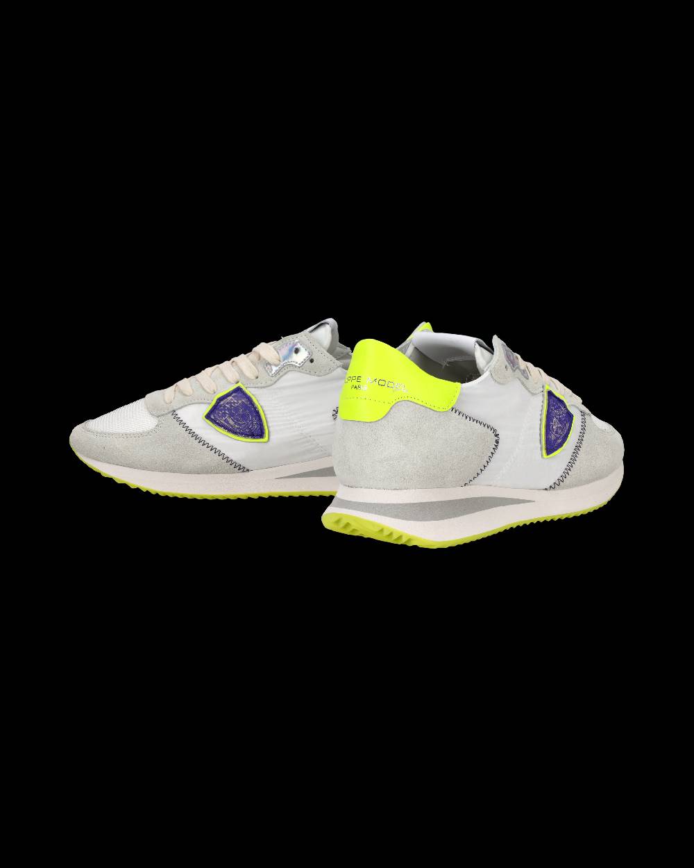 Philippe Model Sneaker Running Trpx Da Donna - Bianco E Giallo