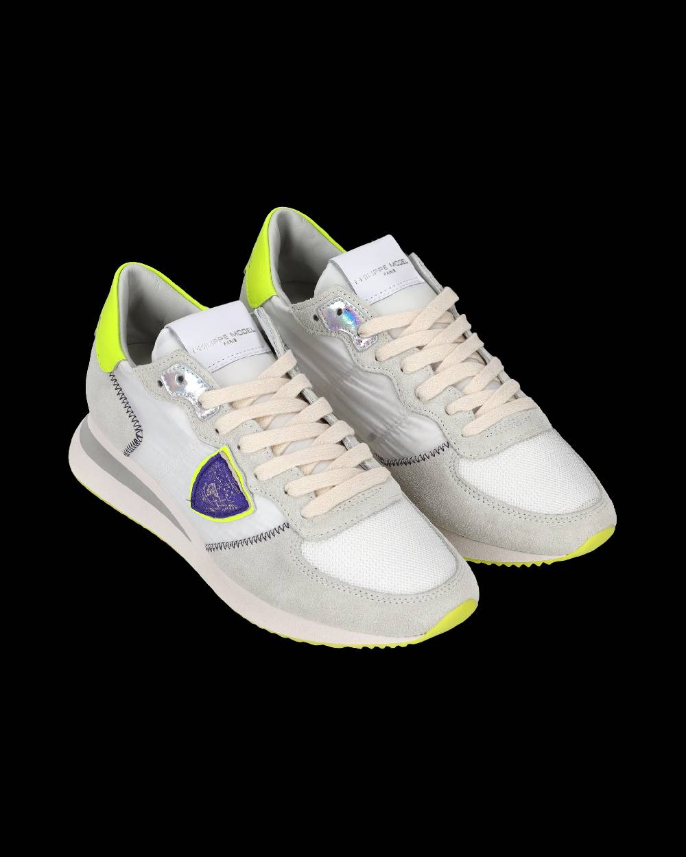 Philippe Model Sneaker running Trpx da donna - Bianco e giallo