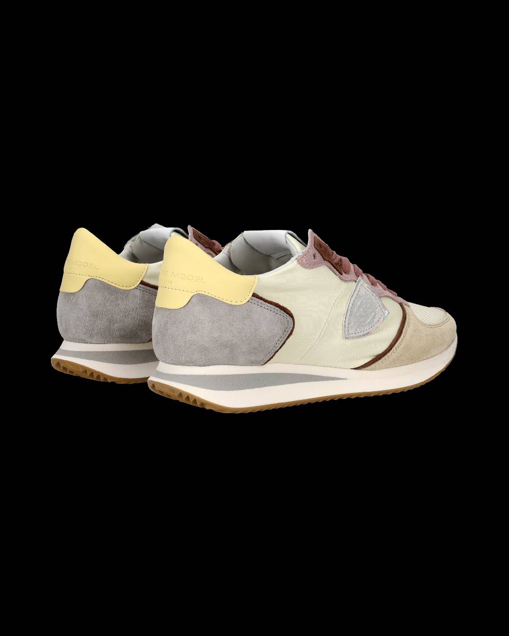 Philippe Model Sneaker Running Trpx Da Donna - Bordeaux E Latte