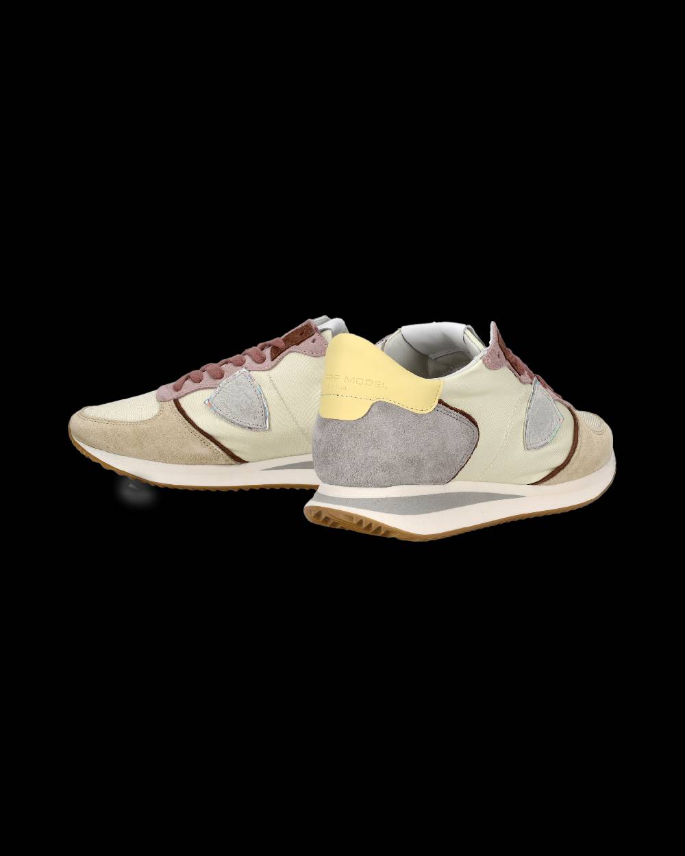 Philippe Model Sneaker Running Trpx Da Donna - Bordeaux E Latte