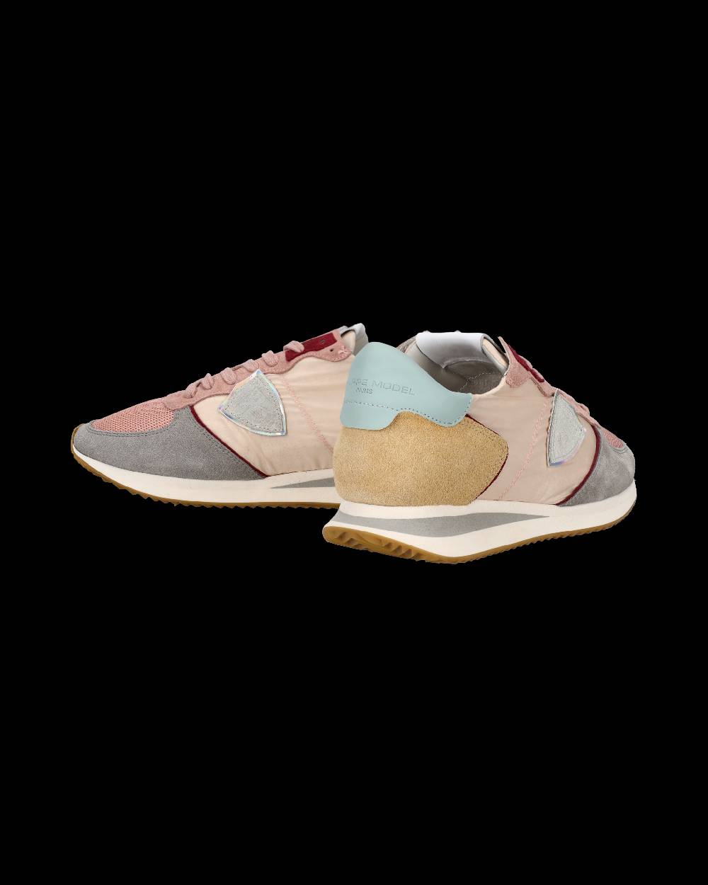 Philippe Model Sneaker Running Trpx Da Donna - Bordeaux E Rosa