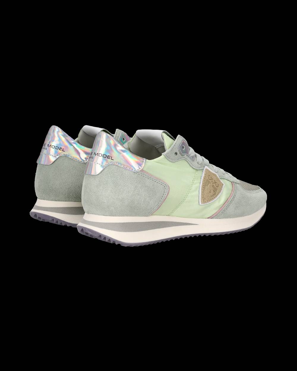 Philippe Model Sneaker Running Trpx Da Donna - Rosa E Verde Menta