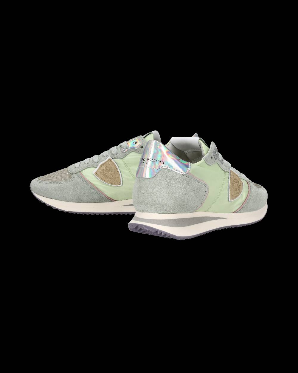Philippe Model Sneaker Running Trpx Da Donna - Rosa E Verde Menta