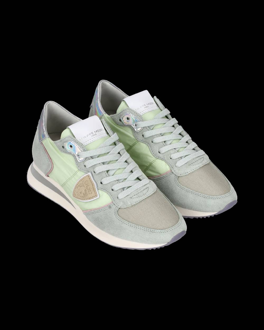 Philippe Model Sneaker running Trpx da donna - Rosa e verde menta