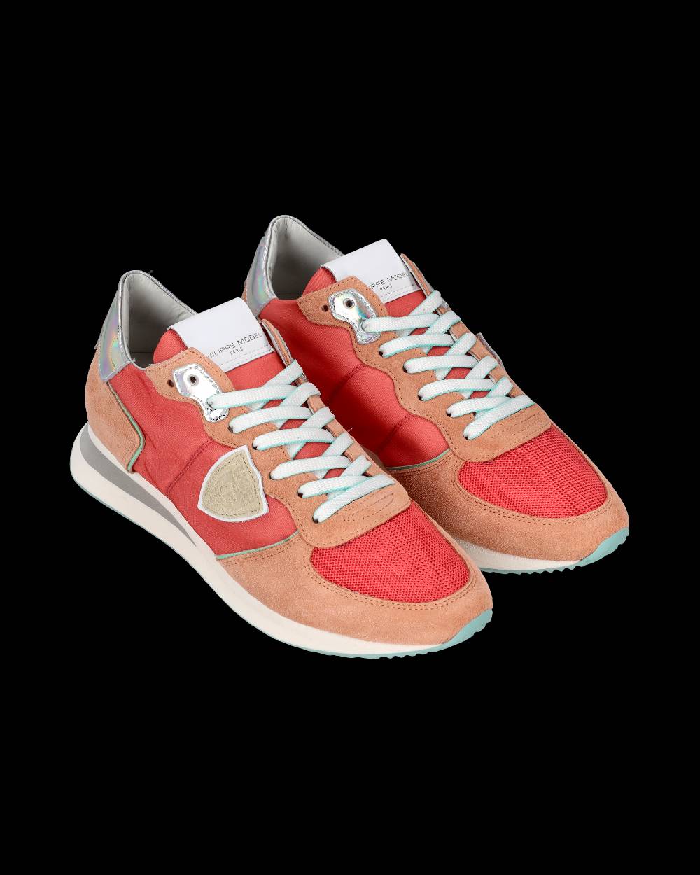 Philippe Model Sneaker running Trpx da donna - Verde turchese pesca