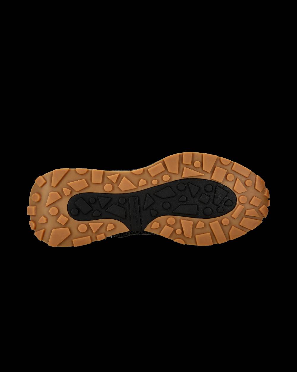 Philippe Model Sneaker Sportive Antibes Da Uomo In Nylon E Pelle - Nero E Arancione