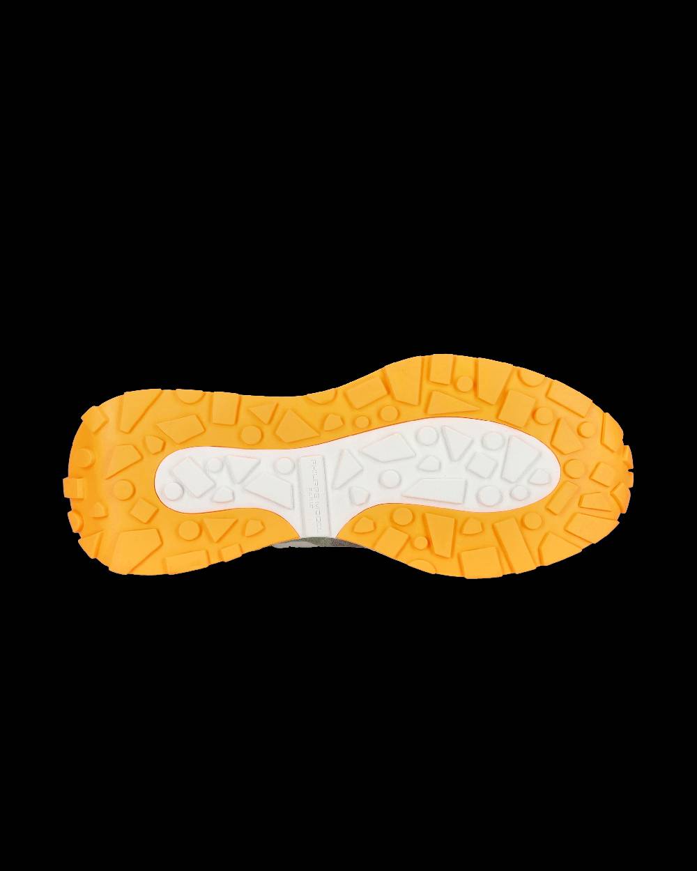 Philippe Model Sneaker Sportive Antibes Da Uomo In Tela Stampata - Verde E Arancione