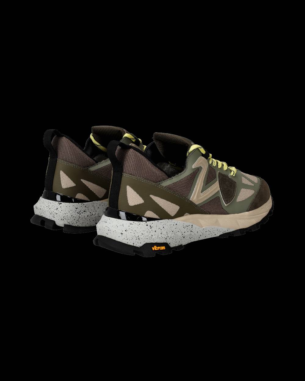 Philippe Model Sneaker Trekking Basse Rocx Uomo - Militare