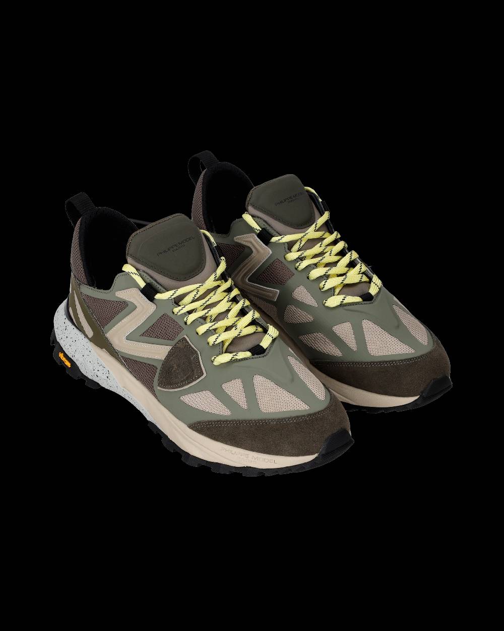 Philippe Model Sneaker trekking basse Rocx uomo - militare
