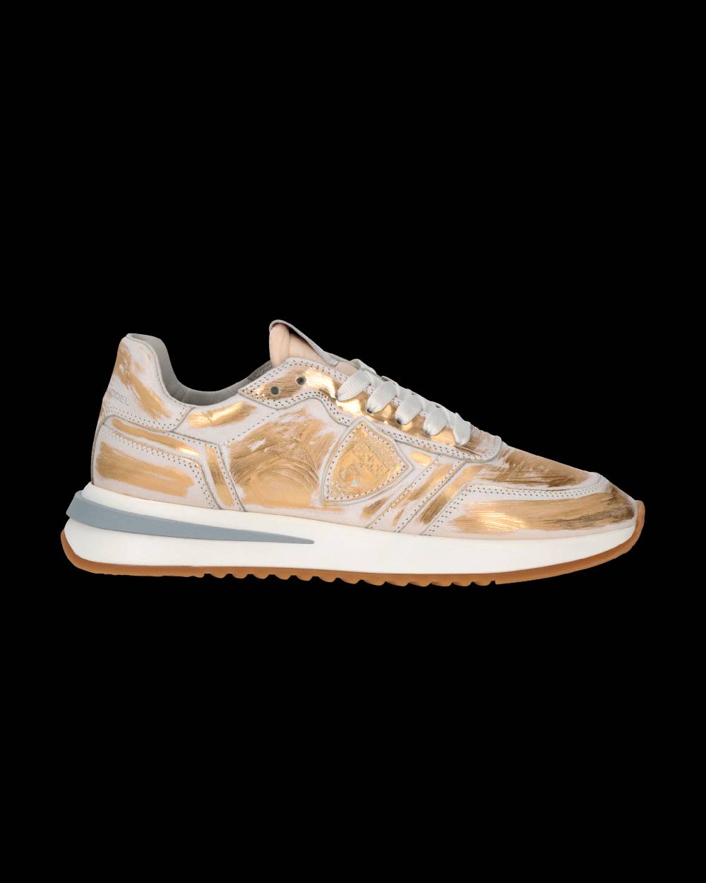 Philippe Model Sneaker Tropez 2.1 Donna, Bianco E Oro
