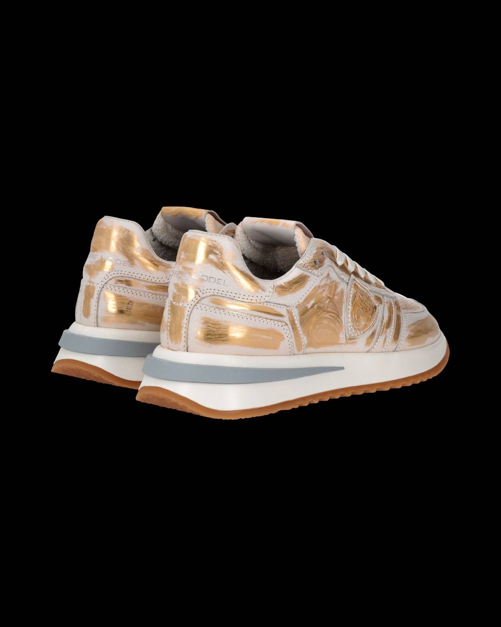 Philippe Model Sneaker Tropez 2.1 Donna, Bianco E Oro