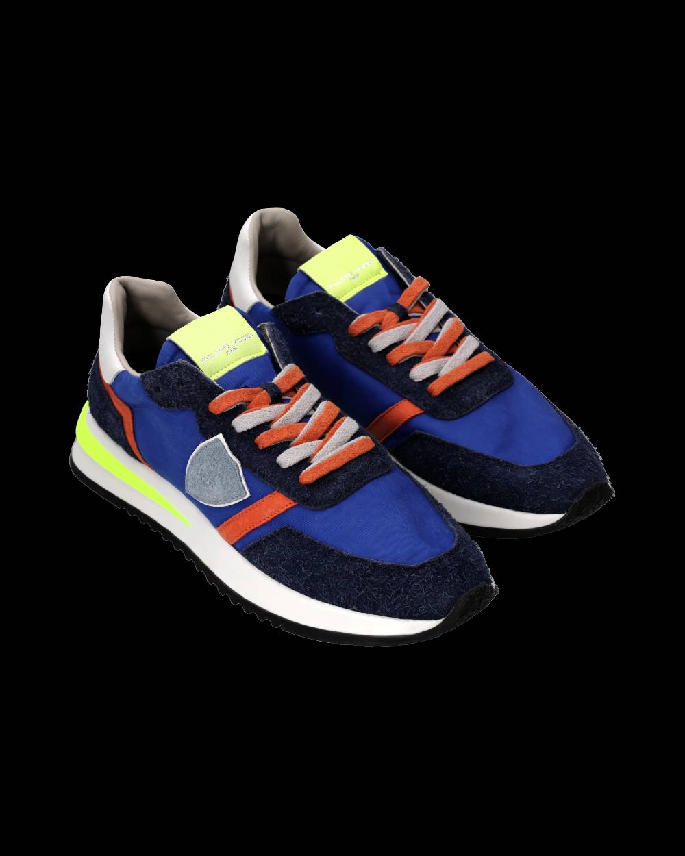 Philippe Model Sneaker Tropez 2.1 Uomo, Blu e Arancio