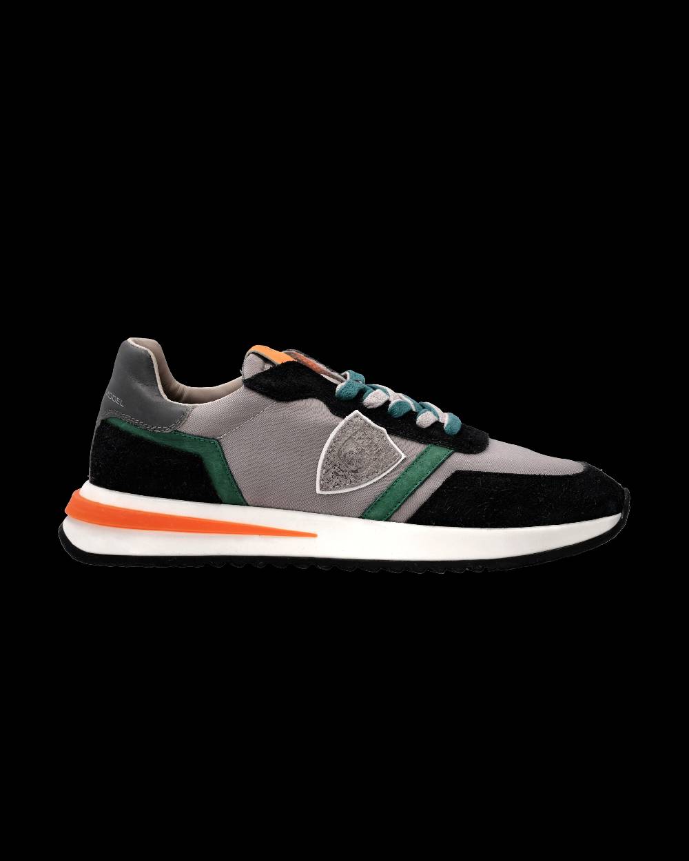 Philippe Model Sneaker Tropez 2.1 Uomo, Grigio E Arancio