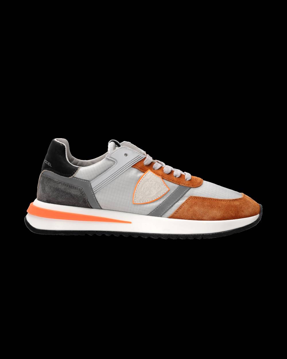 Philippe Model Sneaker Tropez 2.1 Uomo, Grigio E Cognac