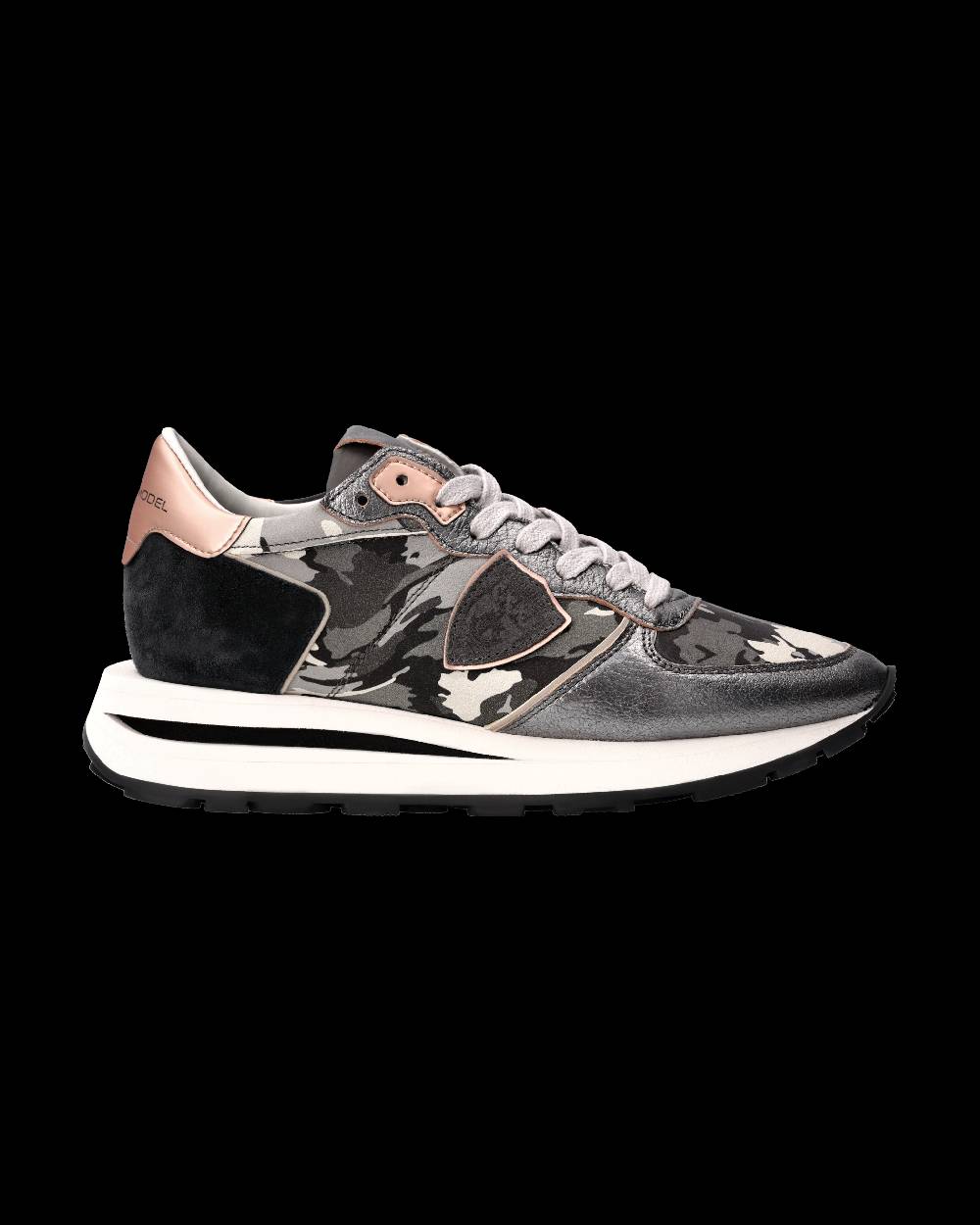 Philippe Model Sneaker Tropez Haute Donna, Antracite