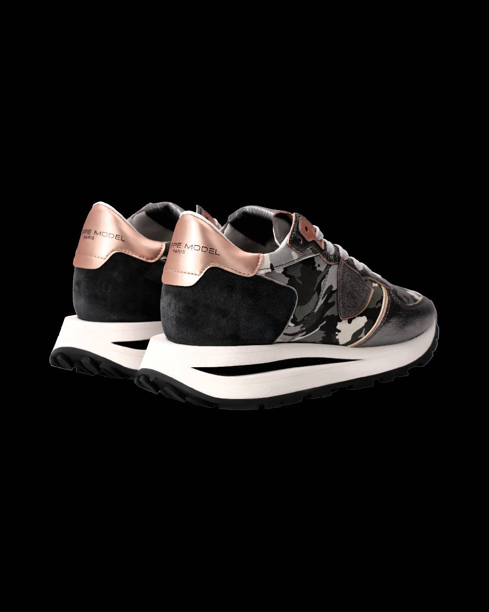 Philippe Model Sneaker Tropez Haute Donna, Antracite