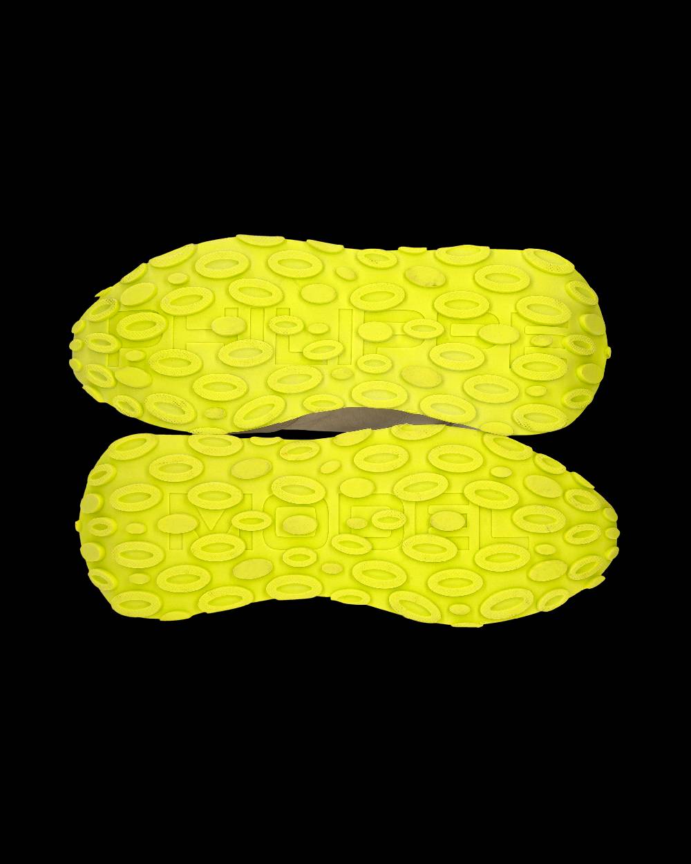 Philippe Model Sneaker Tropez Haute Donna, Bianco E Giallo