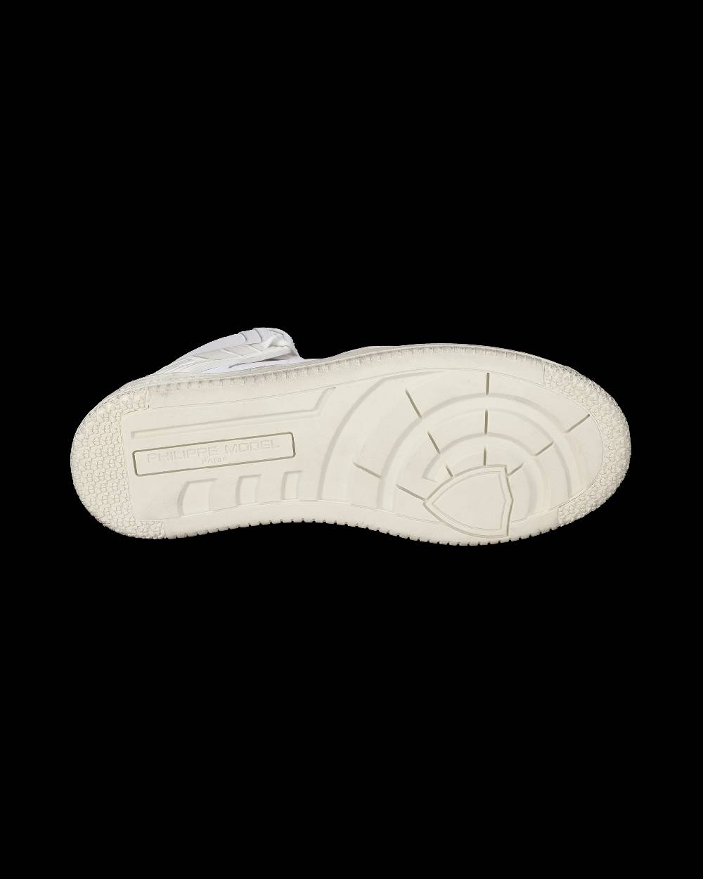 Philippe Model Sneakers Alte La Grande Da Uomo Bianche In Pelle