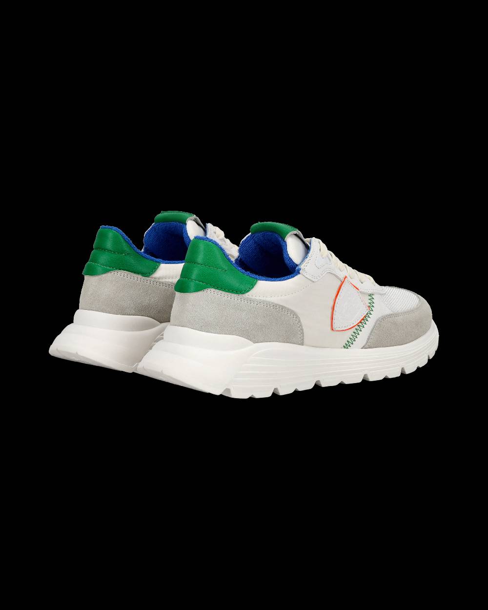 Philippe Model Sneakers Antibes Bianche E Fucsia Da Ragazzi In Tessuto Tecnico