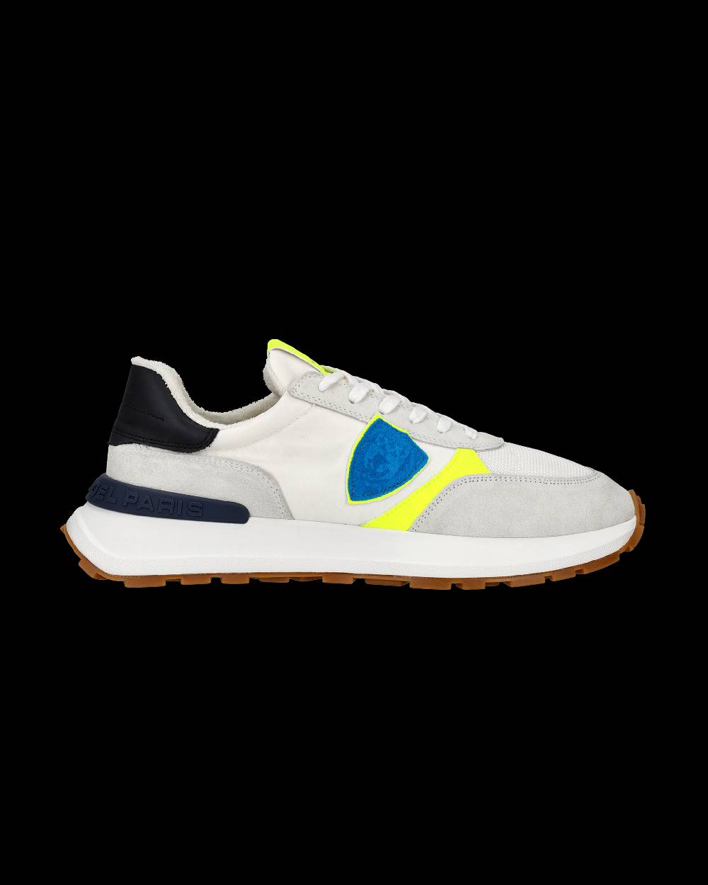 Philippe Model Sneakers Antibes Bianche Uomo In Tessuto Tecnico