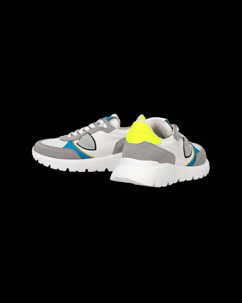 Philippe Model Sneakers Antibes Da Bambini Grigie In Pelle