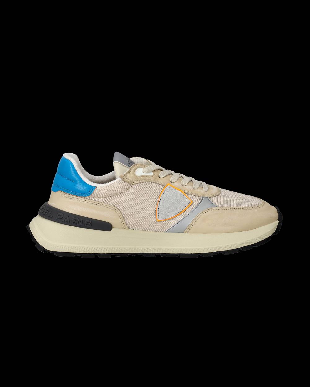 Philippe Model Sneakers Antibes Da Uomo Beige In Tessuto Tecnico
