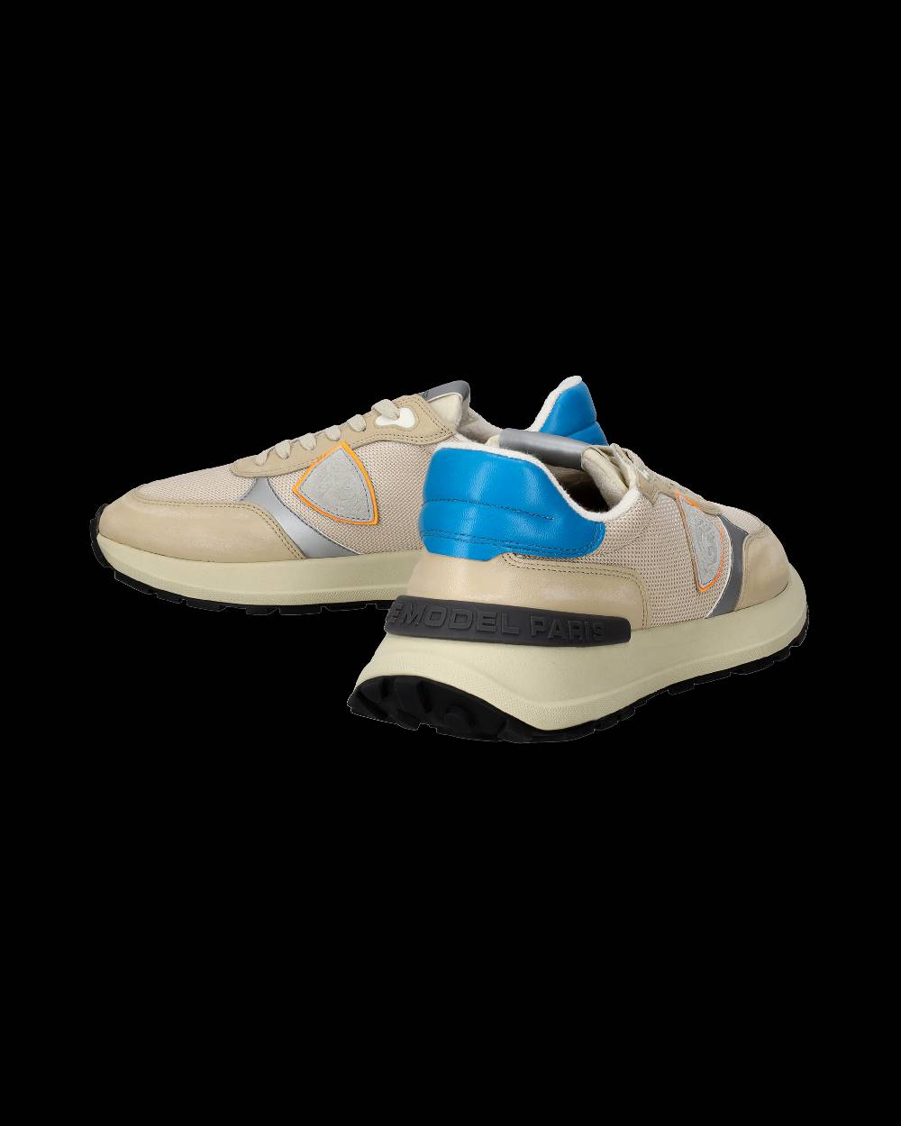 Philippe Model Sneakers Antibes Da Uomo Beige In Tessuto Tecnico