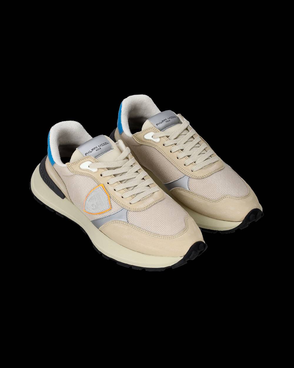 Philippe Model Sneakers Antibes da Uomo Beige in Tessuto Tecnico