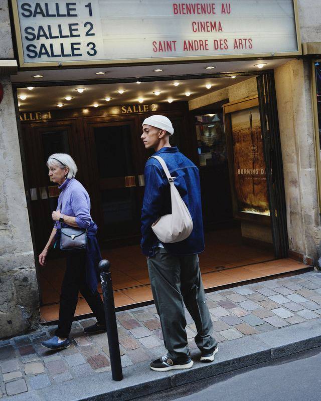 Philippe Model Sneakers Basse Antibes Da Uomo In Nylon E Pelle - Nero Militare