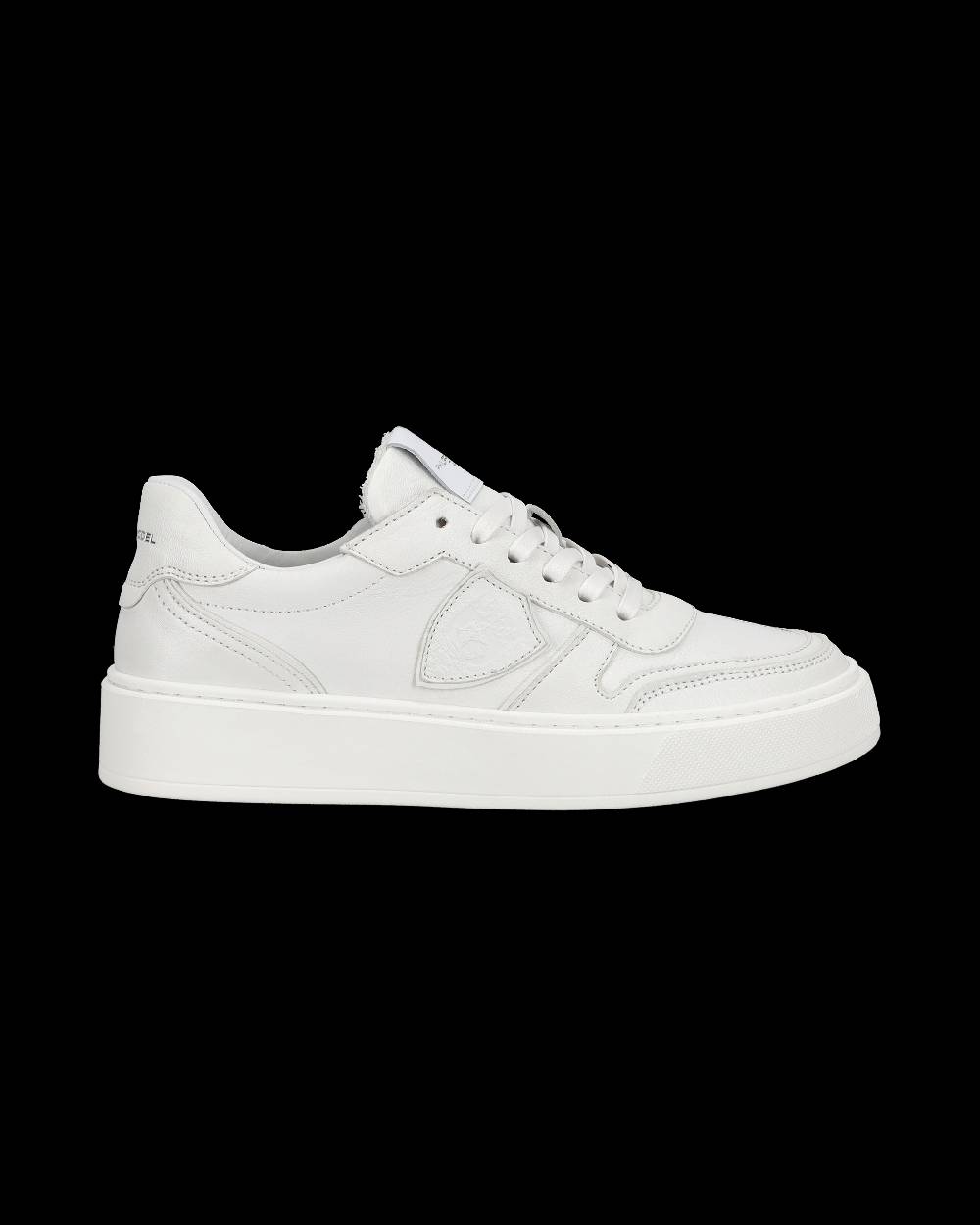 Philippe Model Sneakers Basse Nice Da Ragazzi In Pelle, Bianco