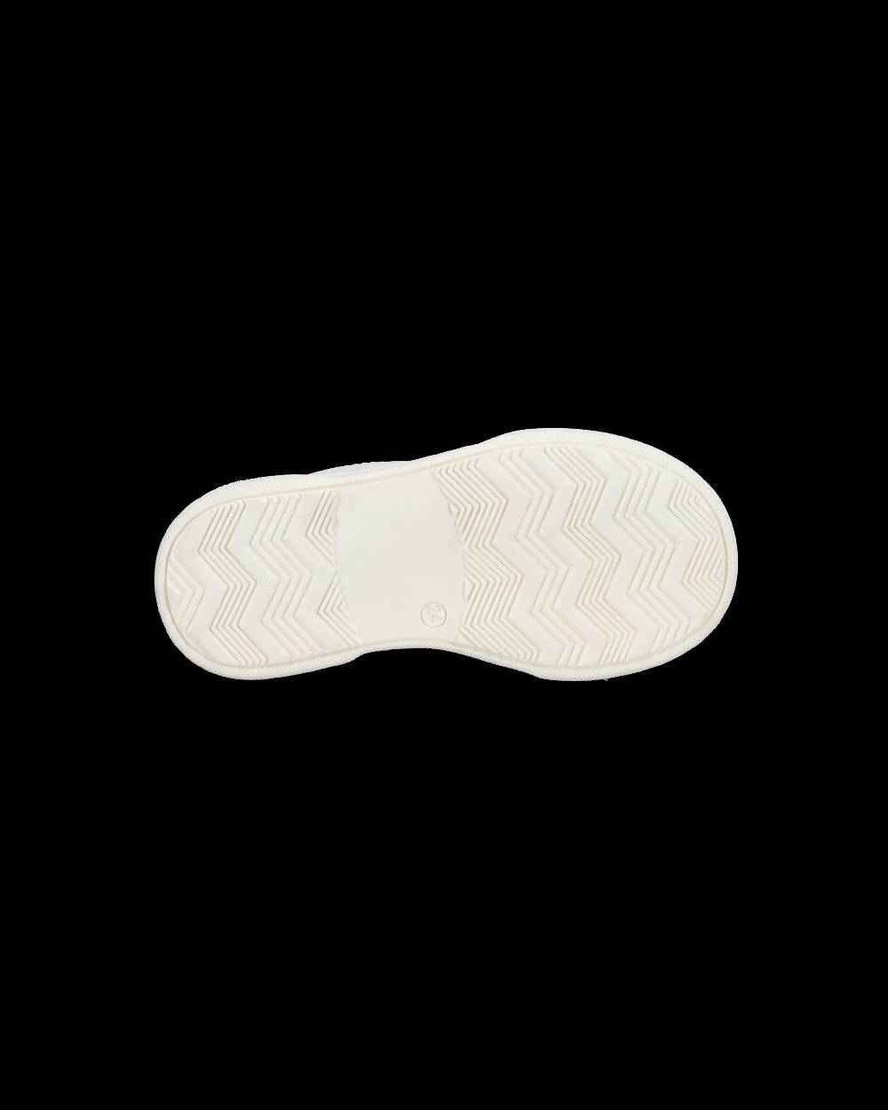 Philippe Model Sneakers Basse Temple Da Bambino In Pelle, Bianco E Blu