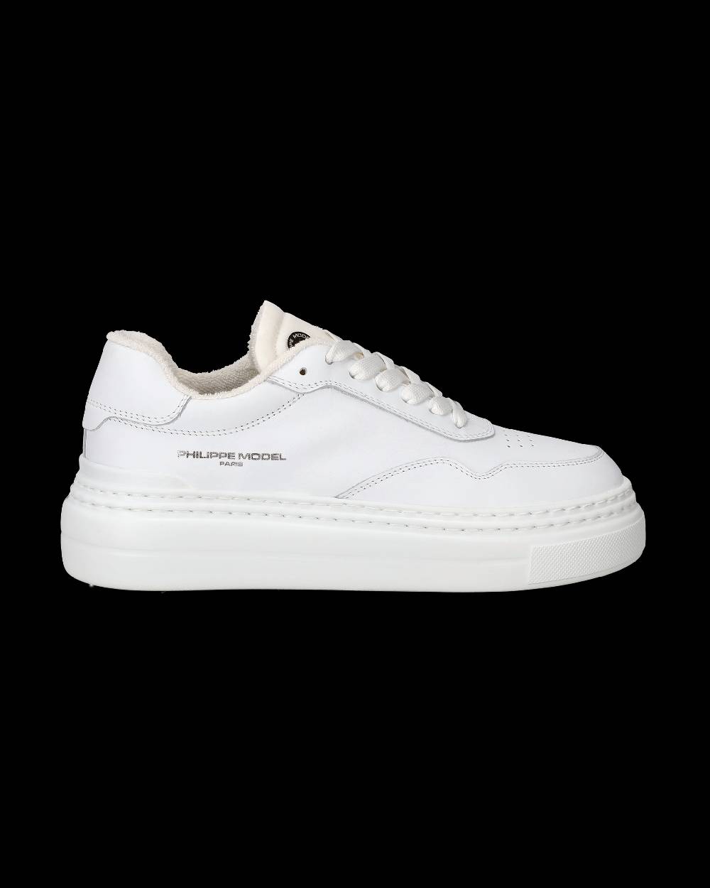 Philippe Model Sneakers Etienne Da Donna Bianche In Pelle