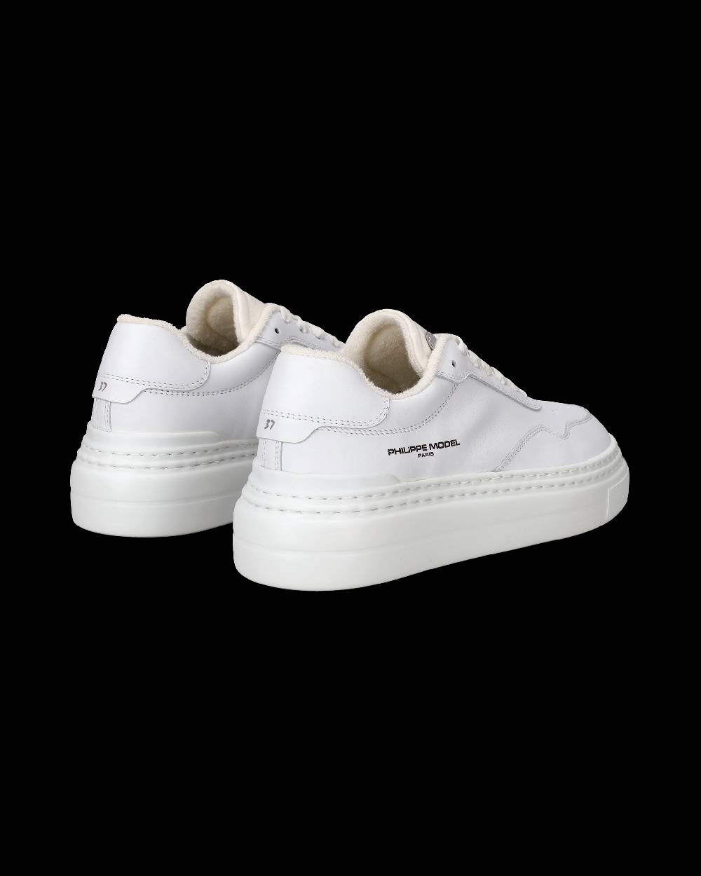 Philippe Model Sneakers Etienne Da Donna Bianche In Pelle