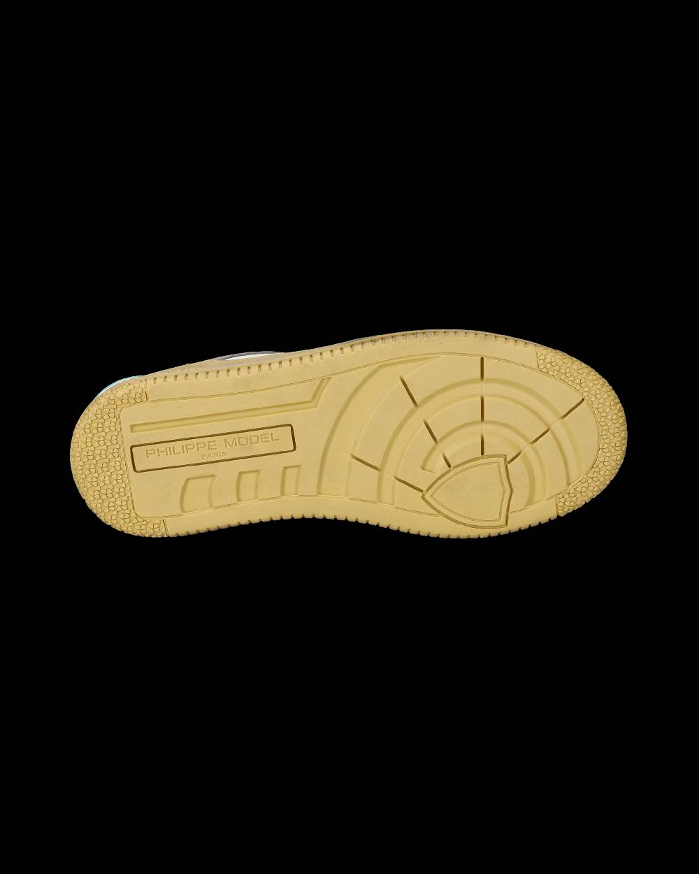 Philippe Model Sneakers Lyon Da Donna Bianche E Rosa In Pelle Riciclata