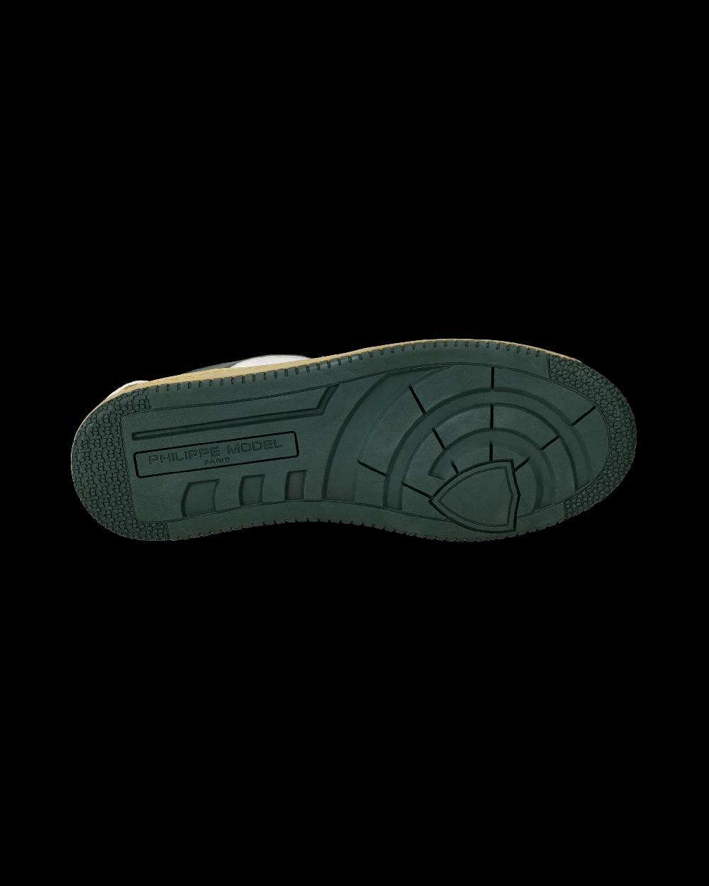 Philippe Model Sneakers Lyon Da Uomo Bianche E Verdi In Pelle Riciclata