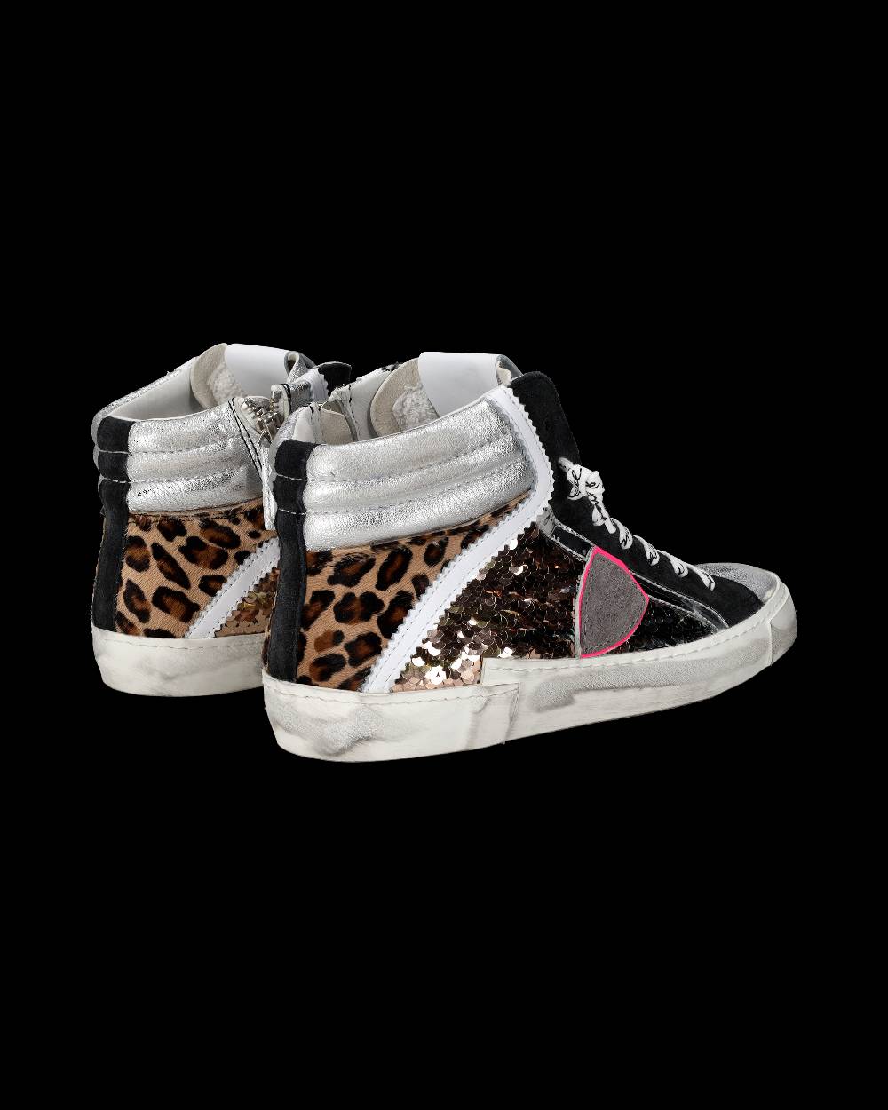 Philippe Model Sneakers Prsx Bronzo Da Donna In Pelle