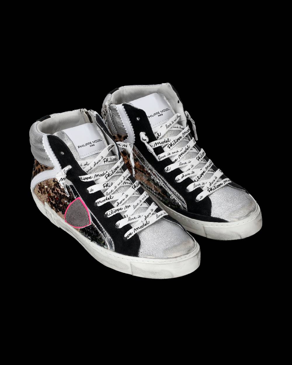 Philippe Model Sneakers Prsx Bronzo da Donna in Pelle