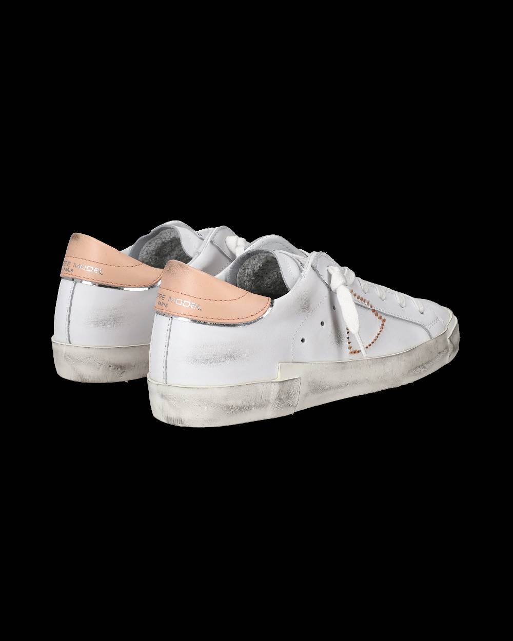 Philippe Model Sneakers Prsx Da Donna Bianche In Pelle In Pelle