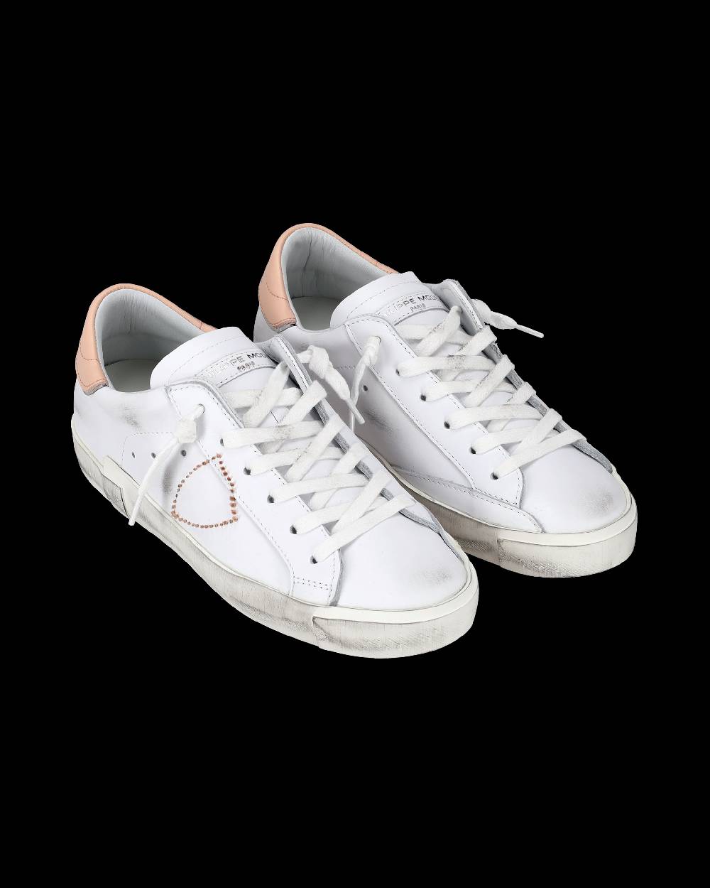 Philippe Model Sneakers Prsx da Donna Bianche in Pelle in Pelle