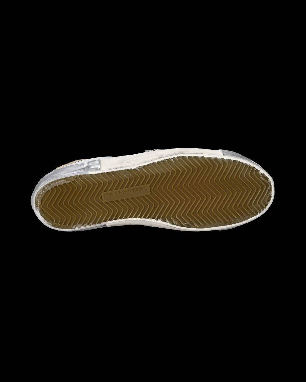 Philippe Model Sneakers Prsx Da Uomo Bianche E Bordeaux In Pelle