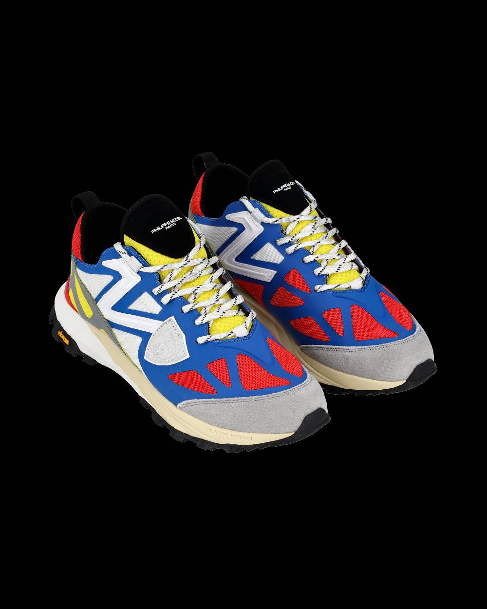 Philippe Model Sneakers Rocx da Uomo Blu in Tessuto Tecnico